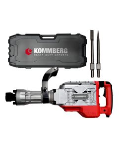 KOMMBERG MARTILLO DEMOLEDOR HEX 30MM 2000W 60 JOULES KB-D60EX