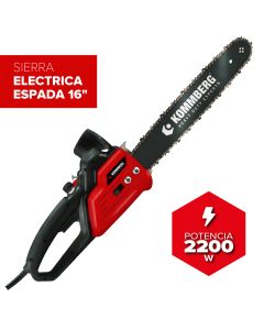 Motosierra 16 Pulgadas Electrica Kommberg 2200w Kb-es2200