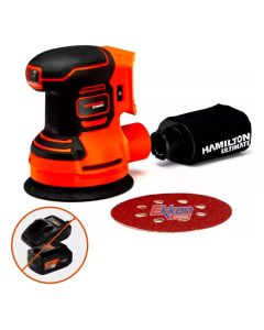 HAMILTON LIJADORA ROTOORBITAL INALAMBRICA 20V 125MM (ULT127)