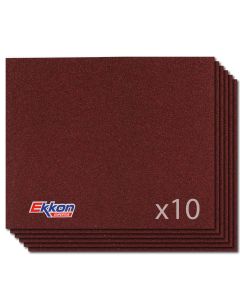 COMBO (D-56596 X 10) MAKITA LIJA P/PARED 230X280MM #240 X 10UN