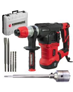  COMBO KOMMBERG ROTOMARTILLO SDS PLUS 1500W + MECHA COPA