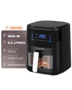 Freidora De Aire Upper 6.5 Litros Táctil Digital 1600w