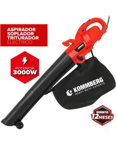 Sopladora 3 En 1 Aspiradora Trituradora 40l De Hojas Pasto