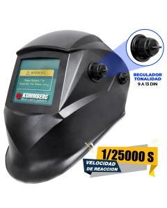 KOMMBERG MASCARA FOTOSENSIBLE NEGRA MATE (KB-MF25BM)